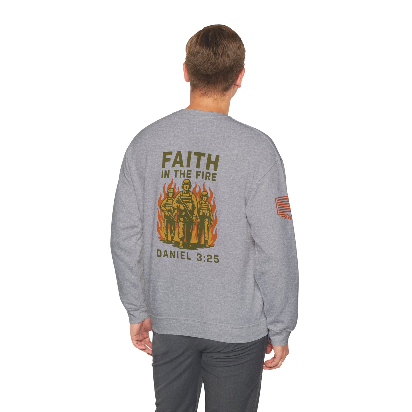 Faith in the Fire Crewneck Sweatshirt