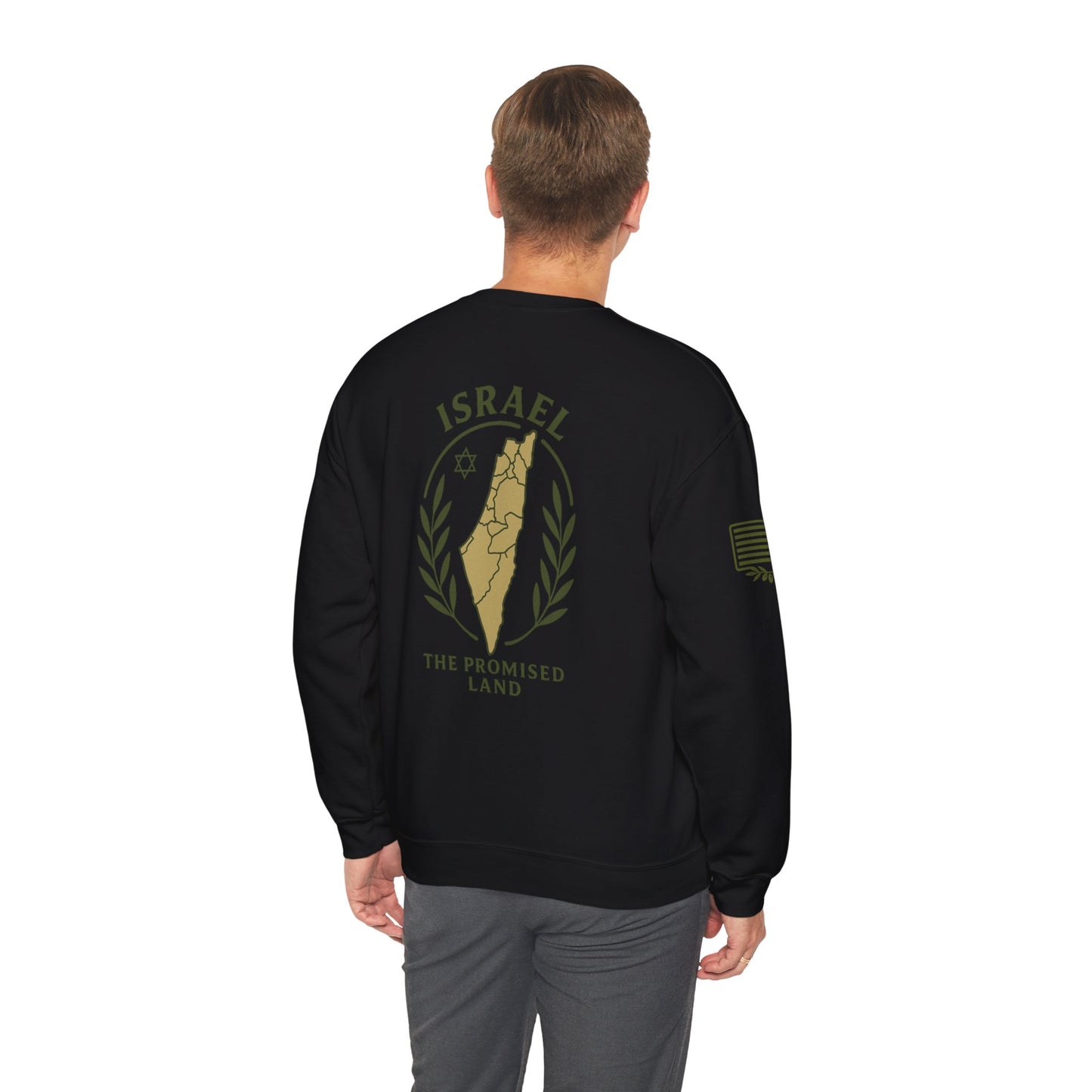 Israel The Promised Land Crewneck Sweatshirt