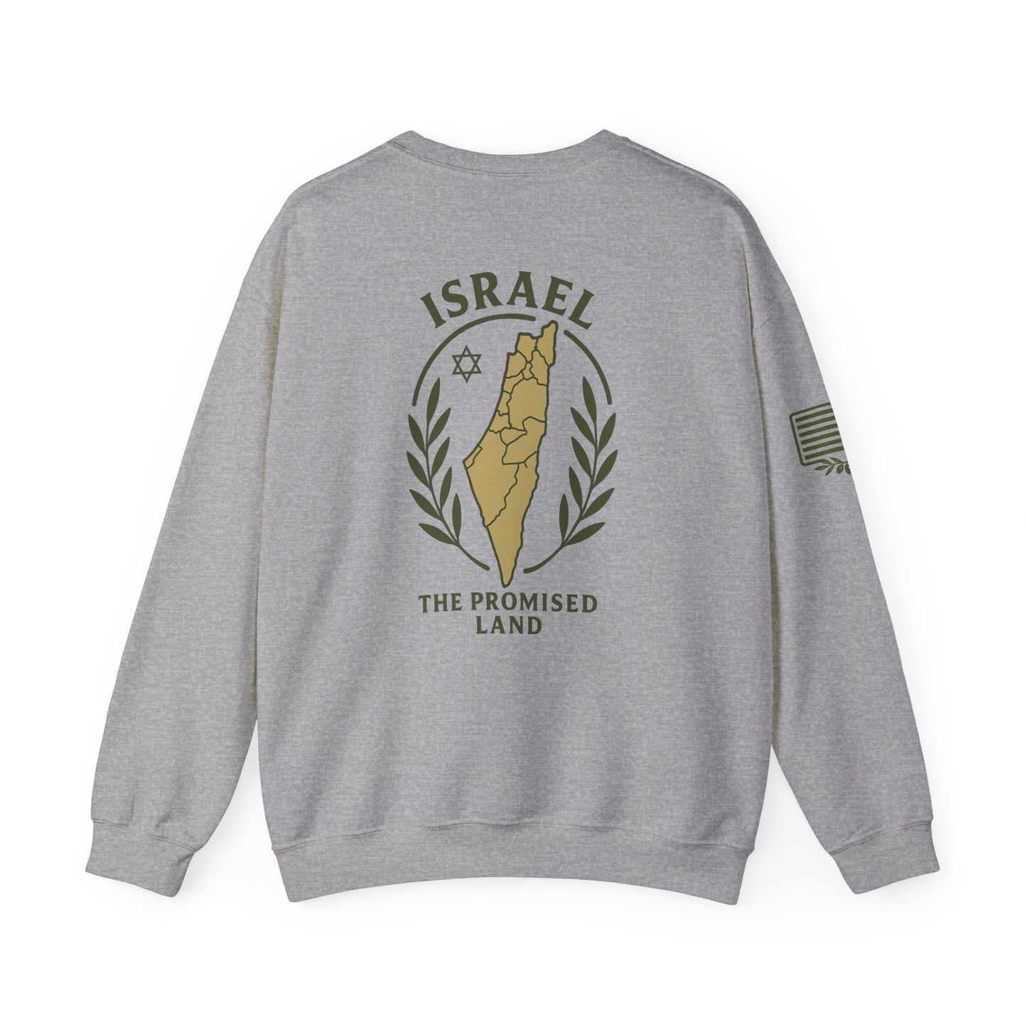 Israel The Promised Land Crewneck Sweatshirt