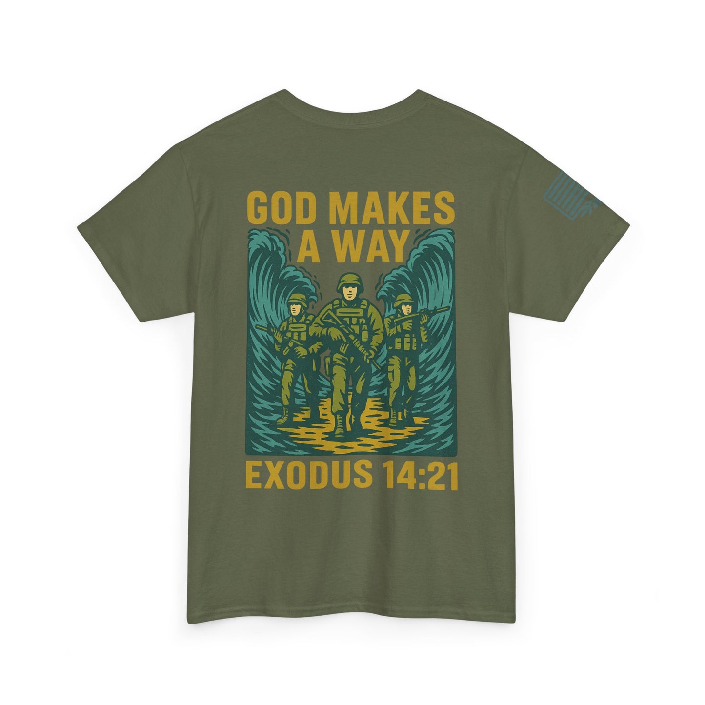 God Makes a Way Heavy Cotton Tee