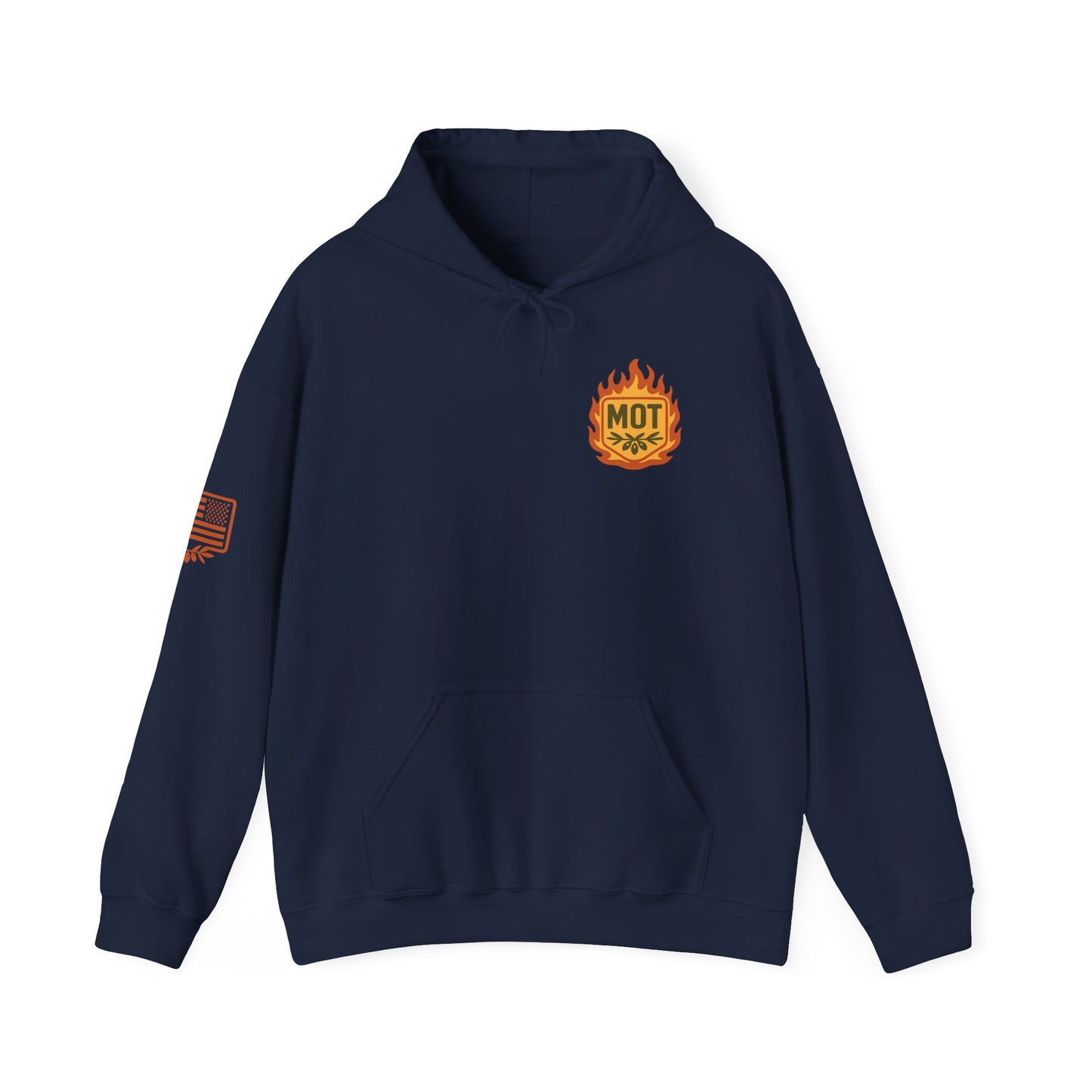 Faith In The Fire Heavy Hooded Sweatshirt