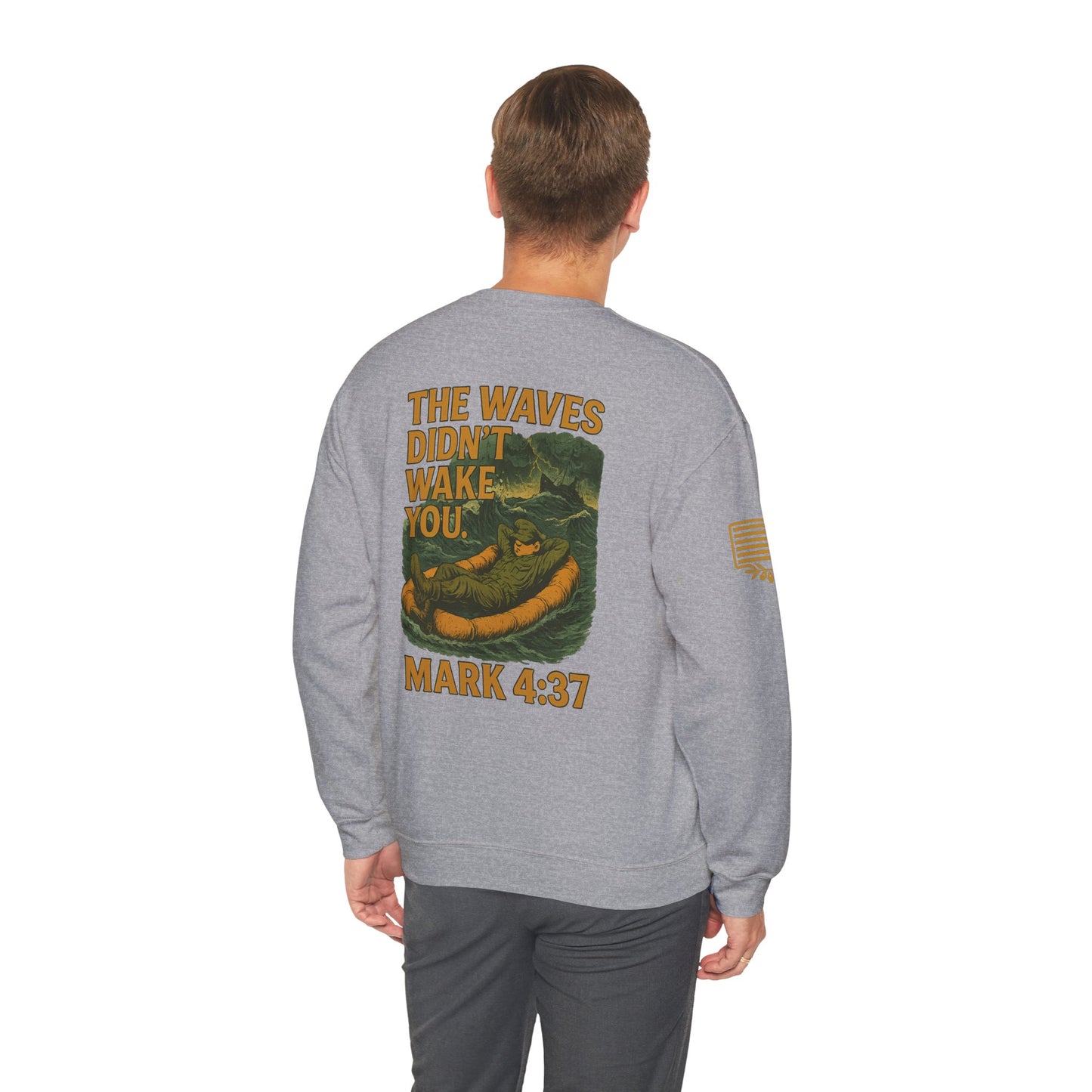 Mark 4:37 Crewneck Sweatshirt
