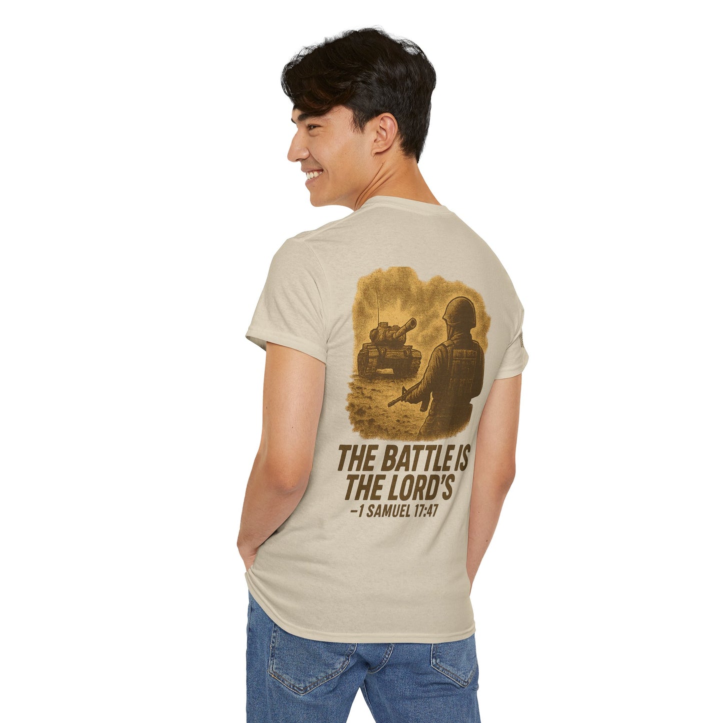 Samuel 17:47 Heavy Cotton Tee