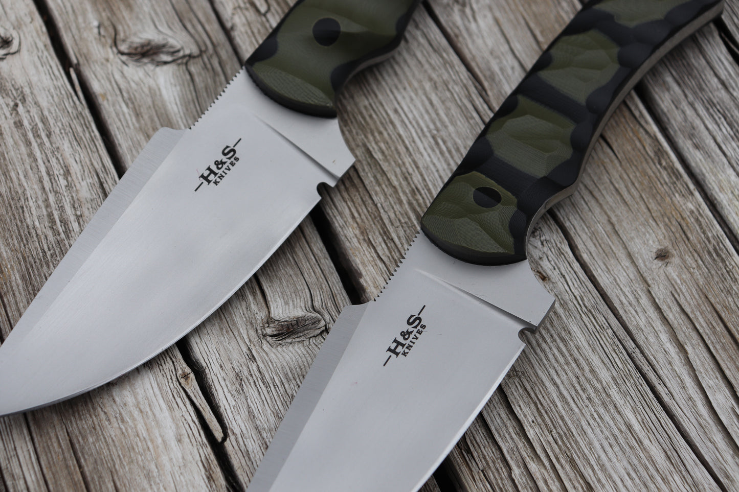 H&S Knives Alpha-Sculpted G10 Version 2