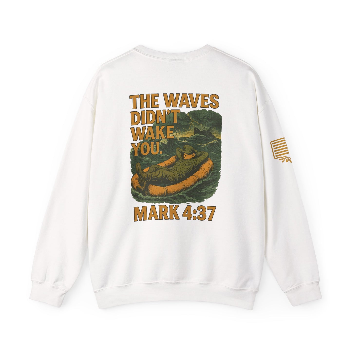 Mark 4:37 Crewneck Sweatshirt