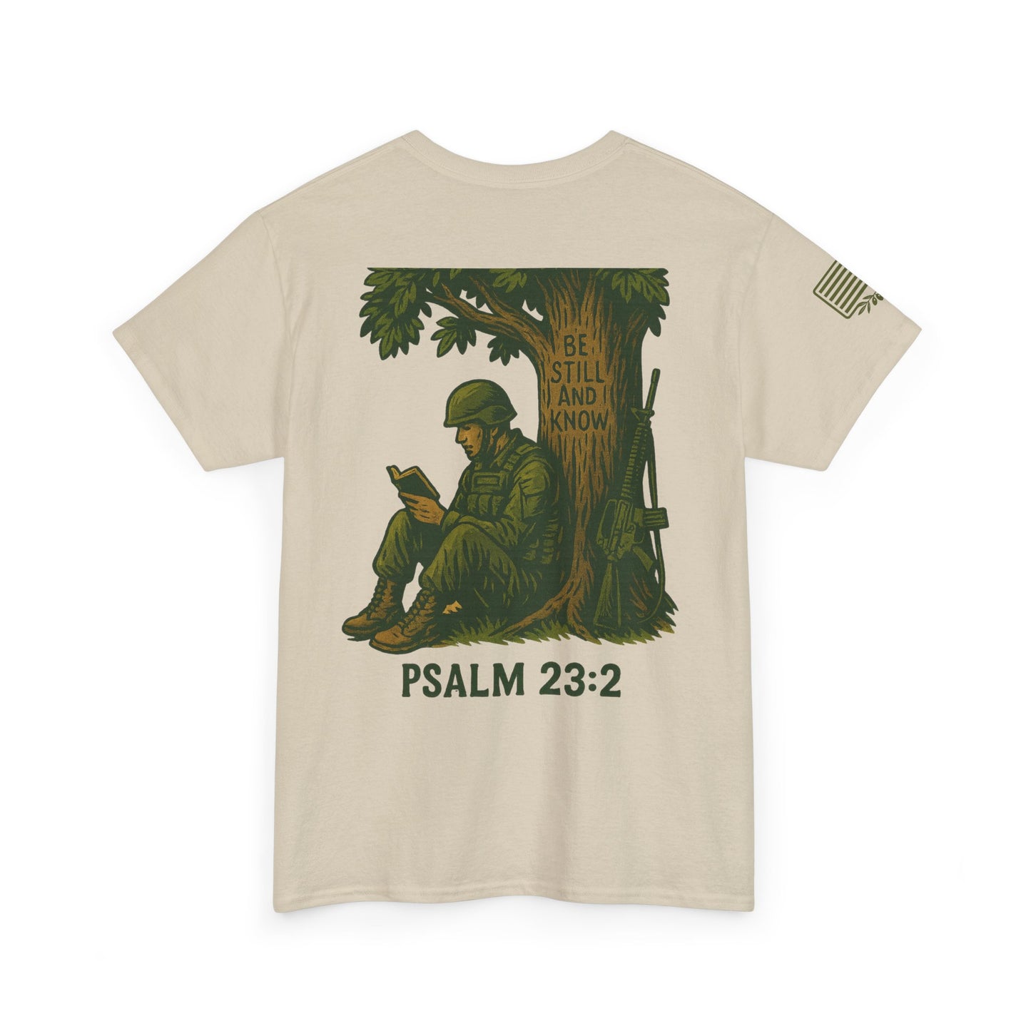 Be Still and Know Heavy Cotton Tee