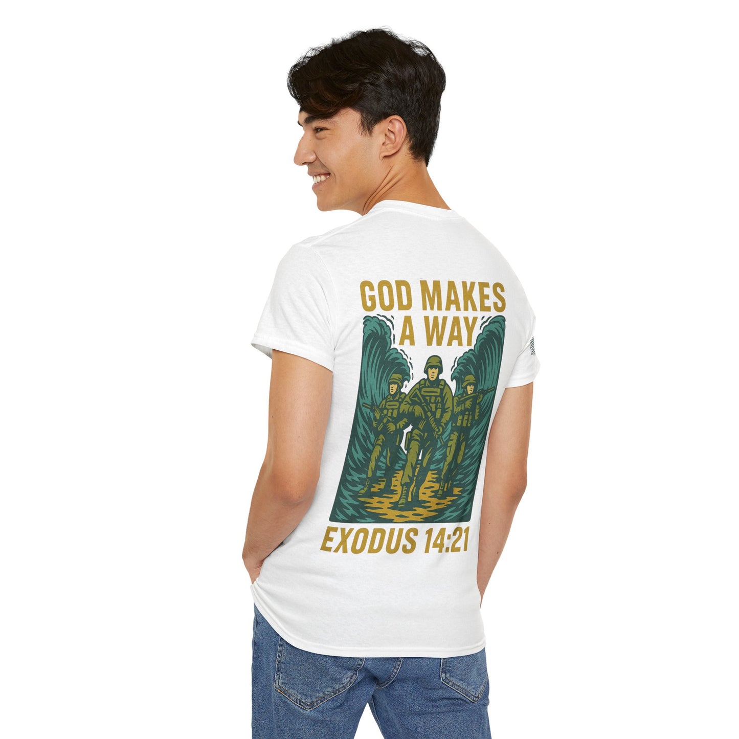 God Makes a Way Heavy Cotton Tee