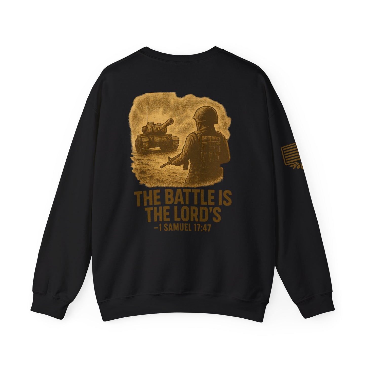 1 Samuel 17:47 Crewneck Sweatshirt