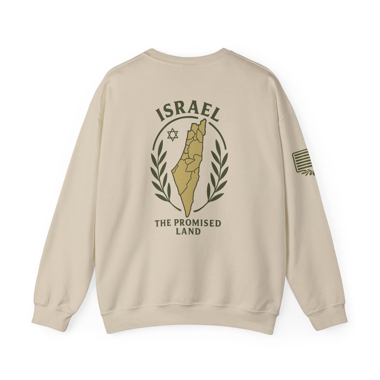 Israel The Promised Land Crewneck Sweatshirt