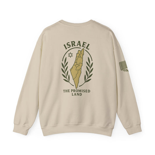 Israel The Promised Land Crewneck Sweatshirt