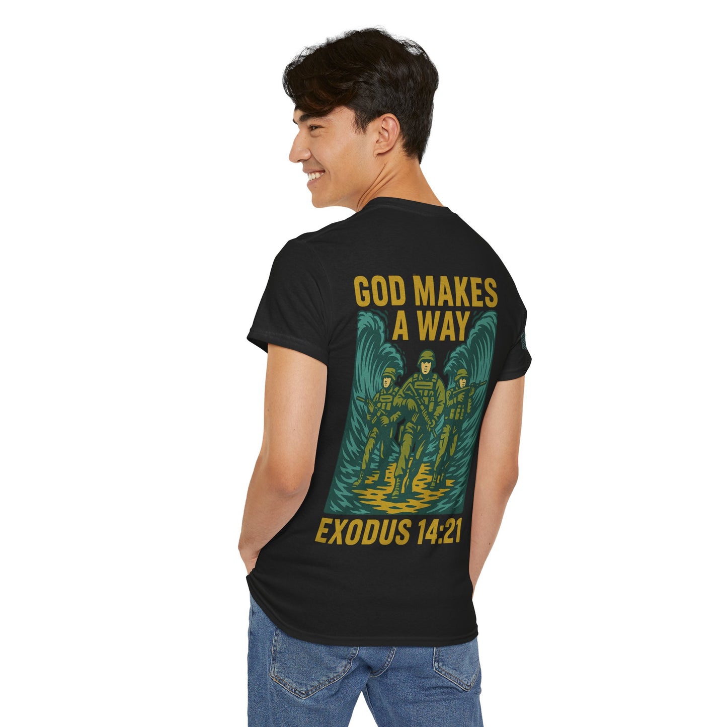 God Makes a Way Heavy Cotton Tee