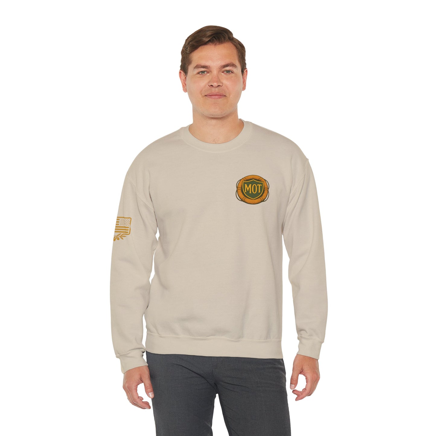 Mark 4:37 Crewneck Sweatshirt