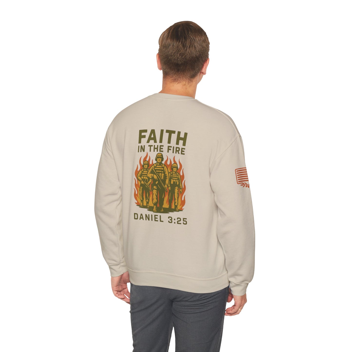 Faith in the Fire Crewneck Sweatshirt