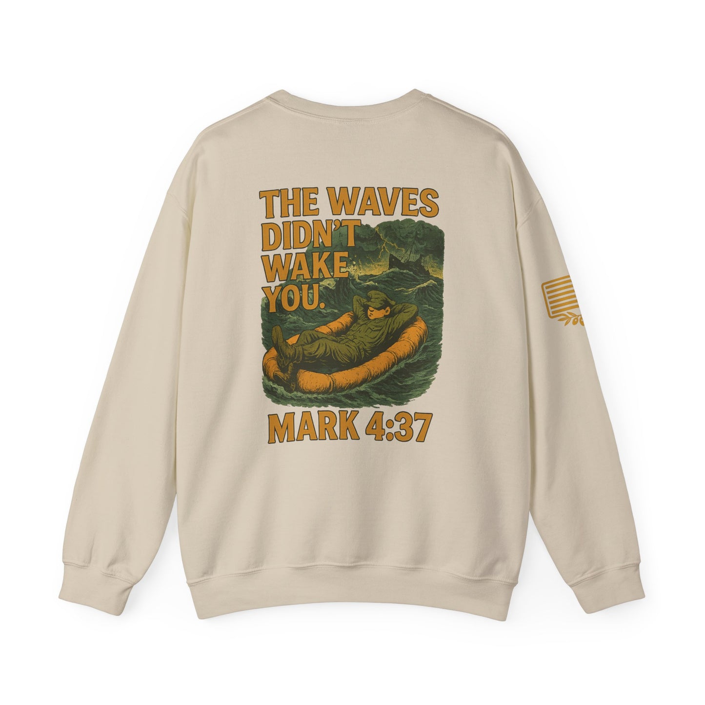 Mark 4:37 Crewneck Sweatshirt