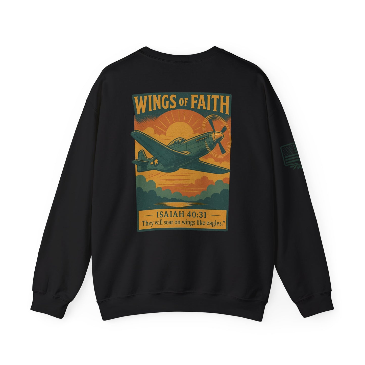Wings of Faith Crewneck Sweatshirt