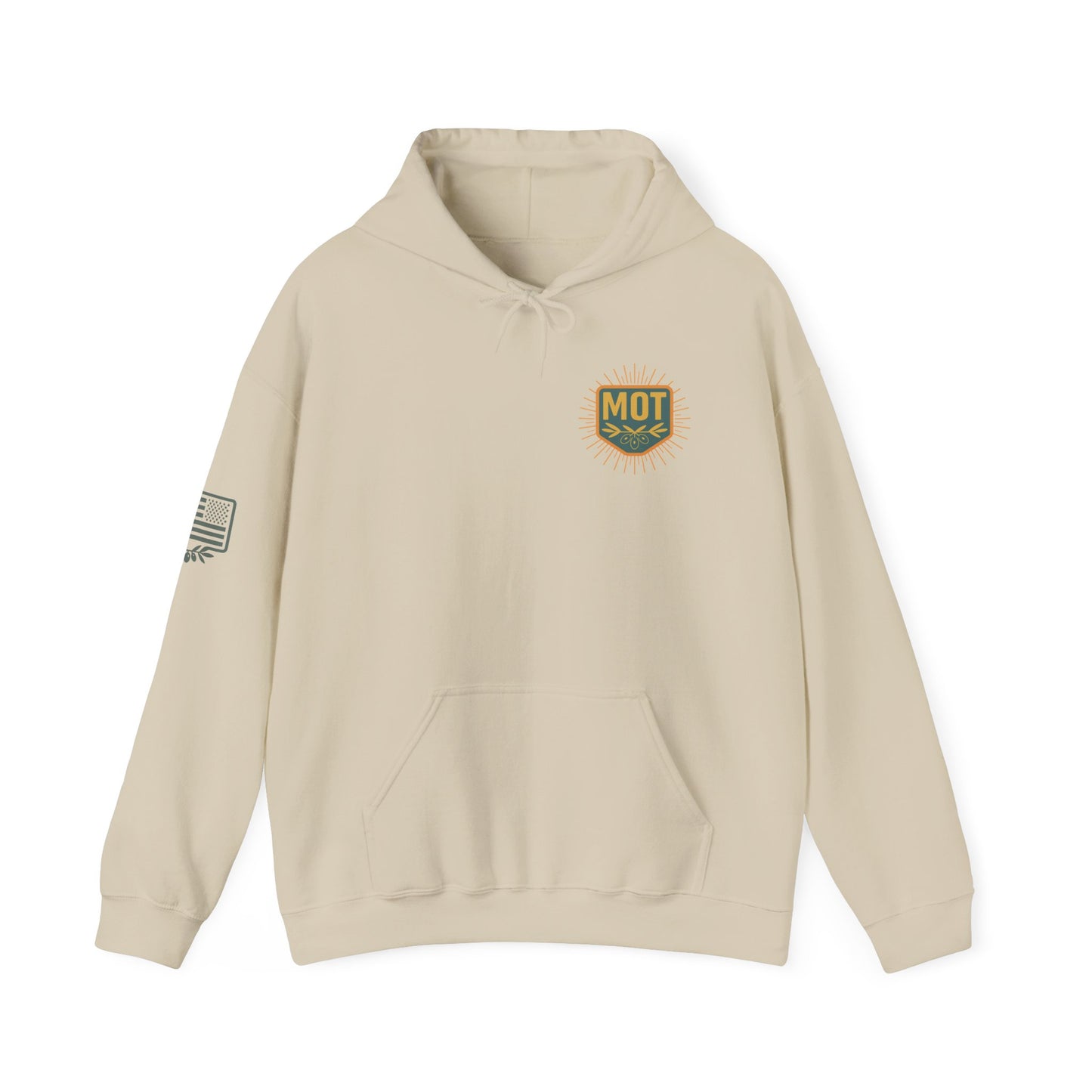 Lamb and Lion Hooded Sweatshirt