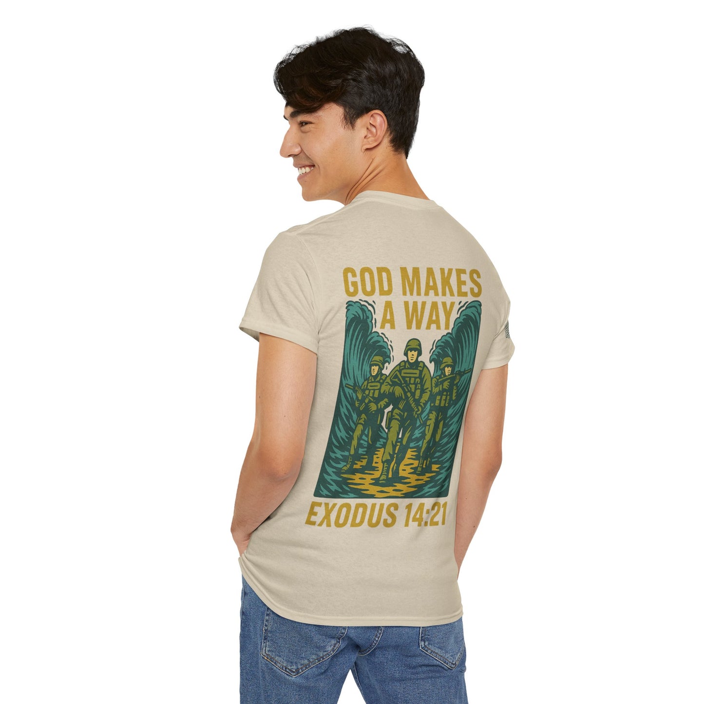 God Makes a Way Heavy Cotton Tee