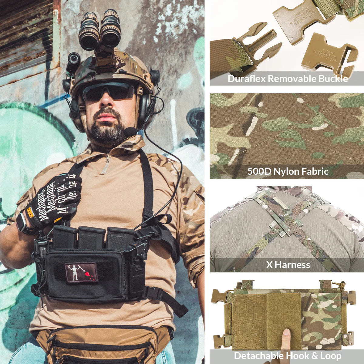 VOTAGOO D3CRM Tactical Chest Rig