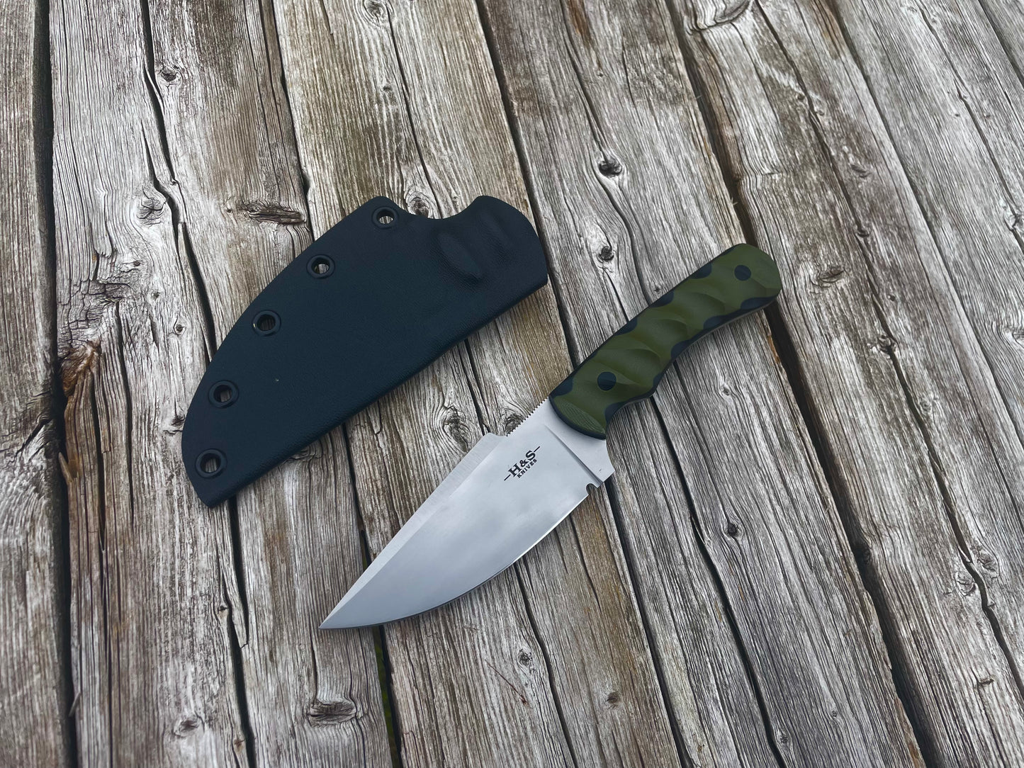 H&S Knives Alpha-Sculpted G10