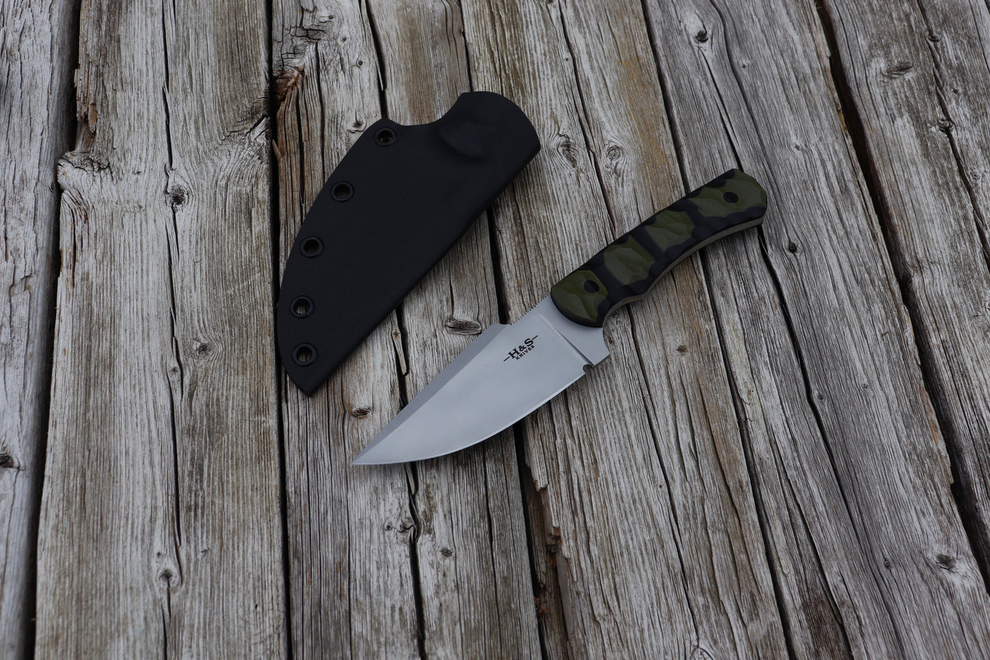 H&S Knives Alpha-Sculpted G10 Version 2