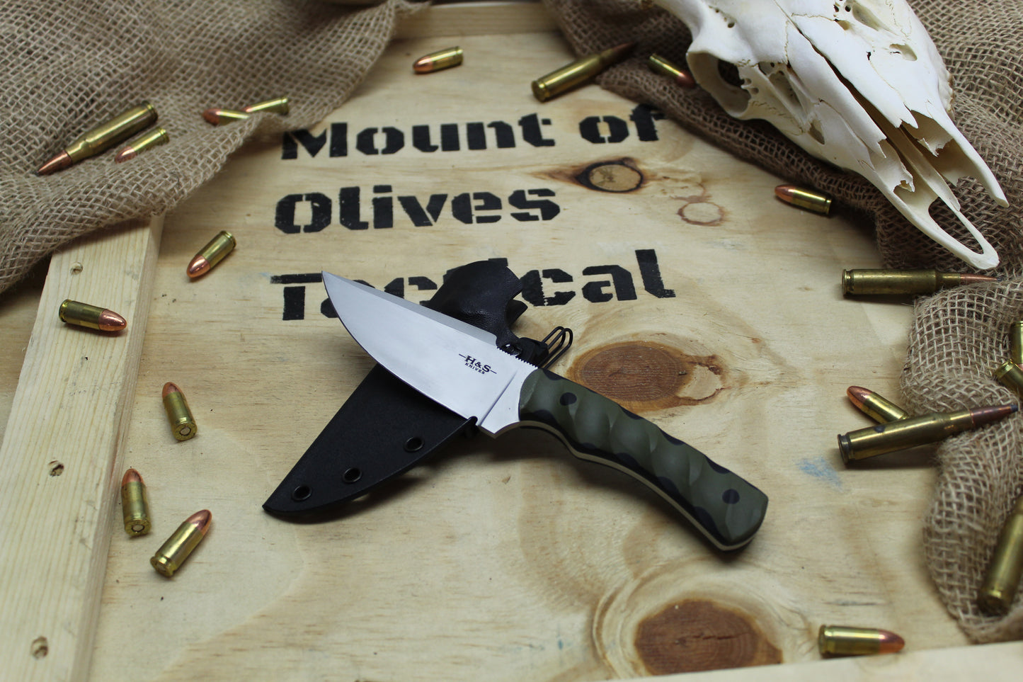 H&S Knives Alpha-Sculpted G10