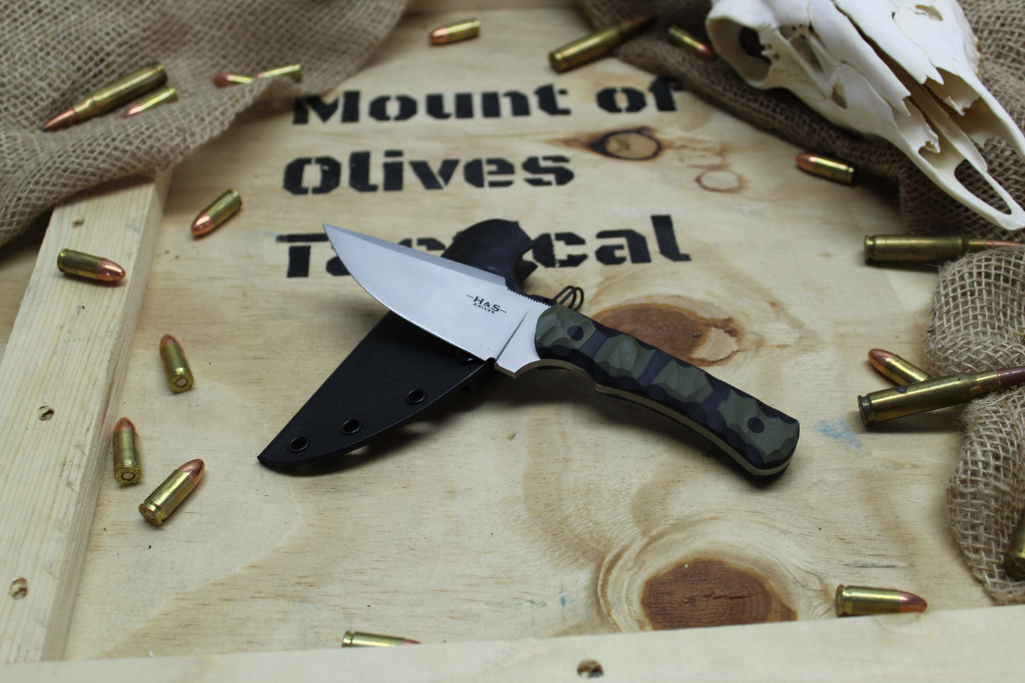 H&S Knives Alpha-Sculpted G10 Version 2